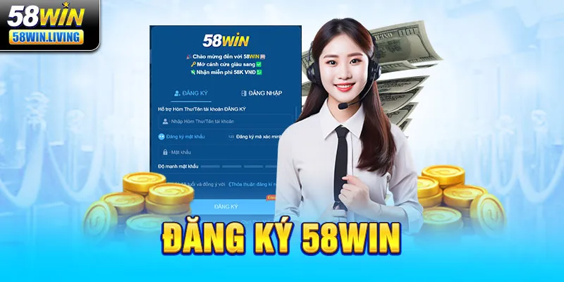 Đăng ký 58win