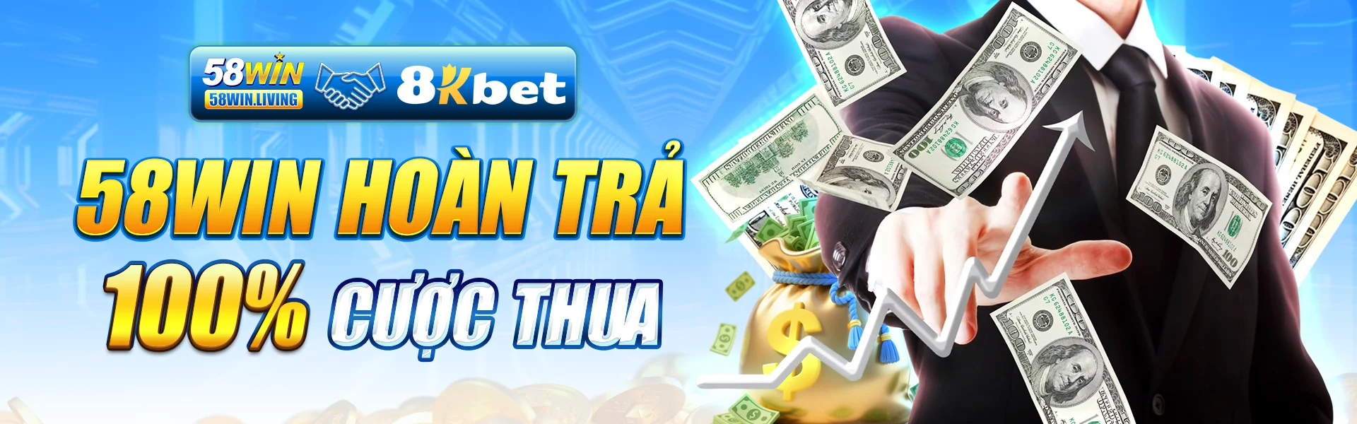58win hoàn trả banner